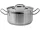 YATO YG-00040 GASTRO Lábas fedővel 3,3 liter 200 x 105 mm inox