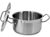 YATO YG-00040 GASTRO Lábas fedővel 3,3 liter 200 x 105 mm inox