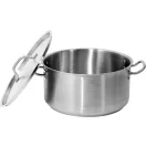 YATO YG-00044 GASTRO Lábas fedővel 18,3 liter 360 x 180 mm inox