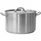 YATO YG-00045 GASTRO Lábas fedővel 31,4 liter 400 x 250 mm inox