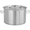 YATO YG-00047 GASTRO Fazék fedővel 14 liter 300 x 200 mm inox