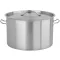 YATO YG-00050 GASTRO Fazék fedővel 27 liter 380 x 240 mm inox