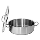 YATO YG-00055 GASTRO Lábas fedővel 11,2 liter 360 x 110 mm inox