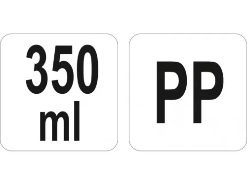 YATO YG-00551 GASTRO Szósz adagoló 350 ml sárga