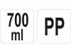 YATO YG-00553 GASTRO Szószadagoló flakon piros