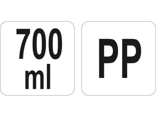 YATO YG-00555 GASTRO Szószadagoló flakon fehér