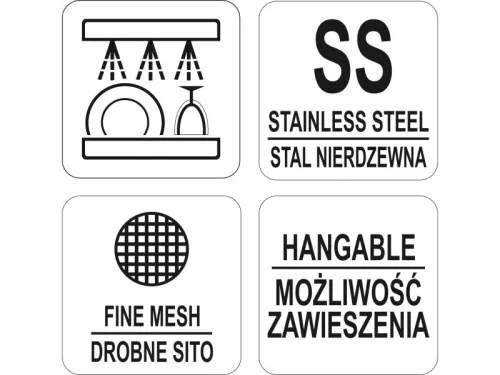 YATO YG-00615 GASTRO Szita 220 mm