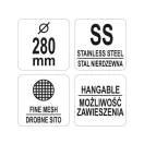 YATO YG-00617 GASTRO Szita 280 mm