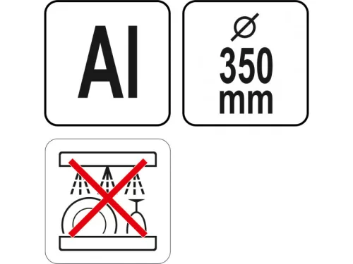 YATO YG-02034 GASTRO Pizza rács 350 mm