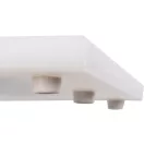 YATO YG-02160 GASTRO Vágódeszka 350 x 250 x 20 mm PE fehér
