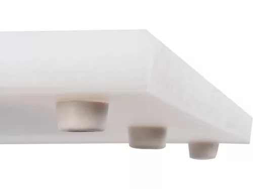 YATO YG-02160 GASTRO Vágódeszka 350 x 250 x 20 mm PE fehér