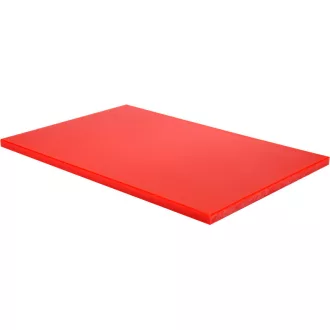 YATO YG-02180 GASTRO Vágódeszka 600 x 400 x 20 mm PE piros