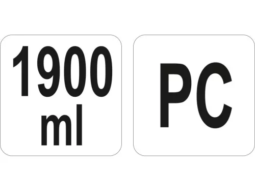 YATO YG-02462 GASTRO Műanyag jégkanál 1900 ml PC