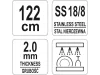 YATO YG-02520 GASTRO Inox lapát 1220 mm