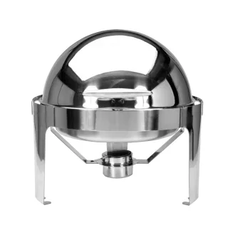   YATO YG-04145 GASTRO Kerek chafing edény 6 liter roll top 35 cm GN 1/1
