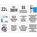 YATO YG-04324 GASTRO Ital melegentartó 22 liter 2500-3000 W inox