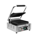 YATO YG-04555 GASTRO Kontaktgrill 320 mm 1800 W bordázott sűtőlap
