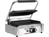 YATO YG-04557 GASTRO Kontaktgrill 440 mm 2200 W bordázott sütőlap