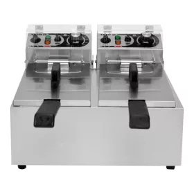   YATO YG-04620 GASTRO Dupla olajsütő 2 x 3,5 liter 2 x 2000 W