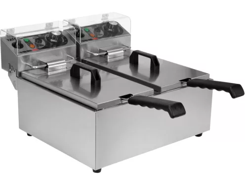 YATO YG-04620 GASTRO Dupla olajsütő 2 x 3,5 liter 2 x 2000 W
