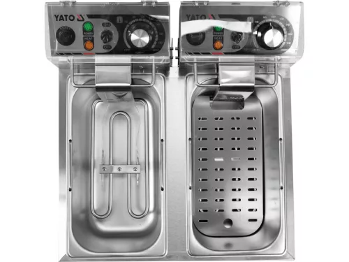 YATO YG-04620 GASTRO Dupla olajsütő 2 x 3,5 liter 2 x 2000 W