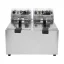 YATO YG-04621 GASTRO Asztali olajsütő 2 x 5 liter 2 x 2000 W
