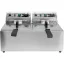 YATO YG-04623 GASTRO Asztali olajsütő 2 x 8 liter 2 x 3300 W