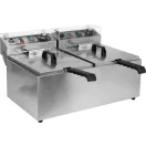 YATO YG-04623 GASTRO Asztali olajsütő 2 x 8 liter 2 x 3300 W