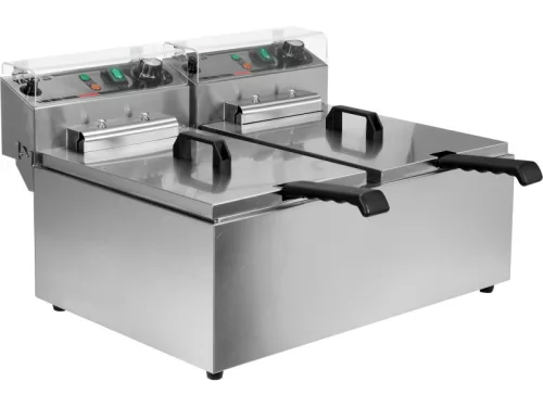 YATO YG-04624 GASTRO Asztali olajsütő 2 x 11,5 liter 2 x 5000 W