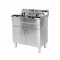 YATO YG-04638 GASTRO Olajsütő 2 x 11,5 liter 2 x 5000 W