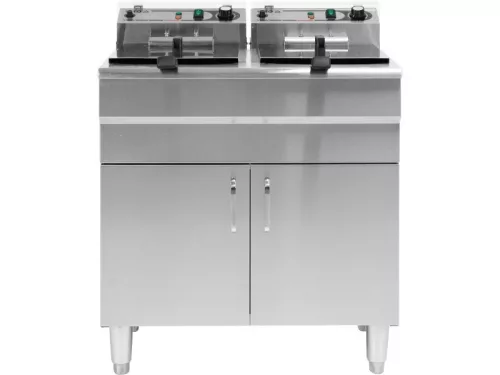 YATO YG-04638 GASTRO Olajsütő 2 x 11,5 liter 2 x 5000 W