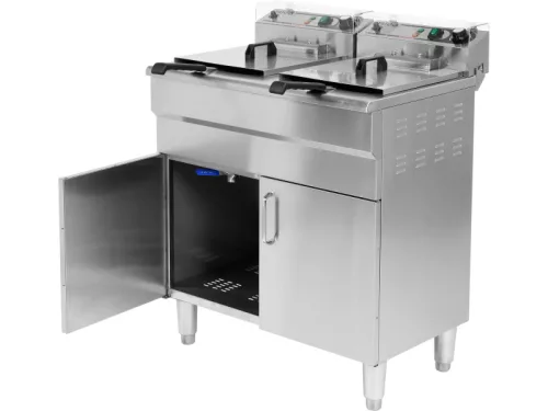 YATO YG-04638 GASTRO Olajsütő 2 x 11,5 liter 2 x 5000 W