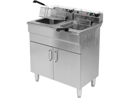 YATO YG-04638 GASTRO Olajsütő 2 x 11,5 liter 2 x 5000 W