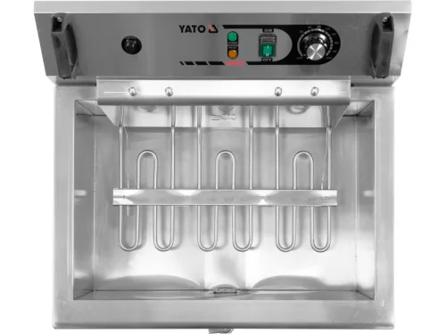 YATO YG-04640 GASTRO Asztali olajsütő 23 liter 6000 W leeresztőcsappal