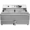 YATO YG-04641 GASTRO Asztali olajsütő 26,5 liter 6000 W leeresztőcsappal
