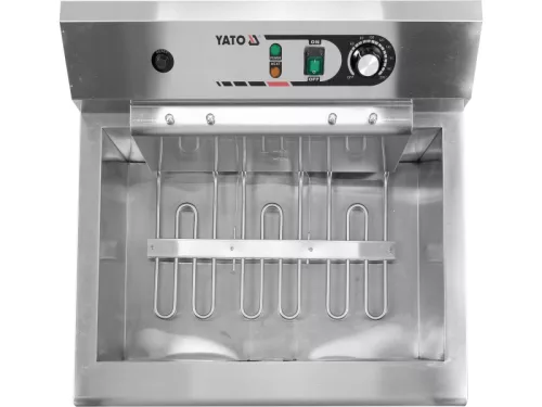 YATO YG-04641 GASTRO Asztali olajsütő 26,5 liter 6000 W leeresztőcsappal