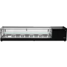 YATO YG-05007 Hűtött vitrin fekete 5x1/2 GN 1750x390x370mm