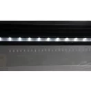 YATO YG-05007 Hűtött vitrin fekete 5x1/2 GN 1750x390x370mm