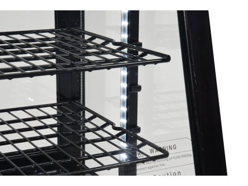 YATO YG-05020 Hűtött vitrin fekete 100L 680x450x670mm