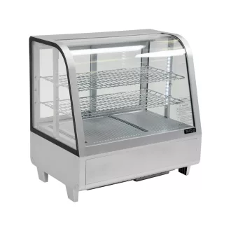 YATO YG-05022 Hűtött vitrin ezüst 100L 680x450x670mm
