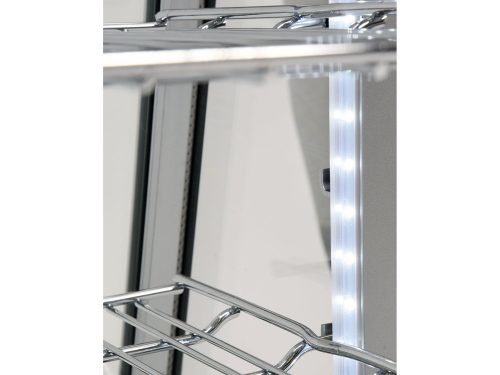 YATO YG-05022 Hűtött vitrin ezüst 100L 680x450x670mm