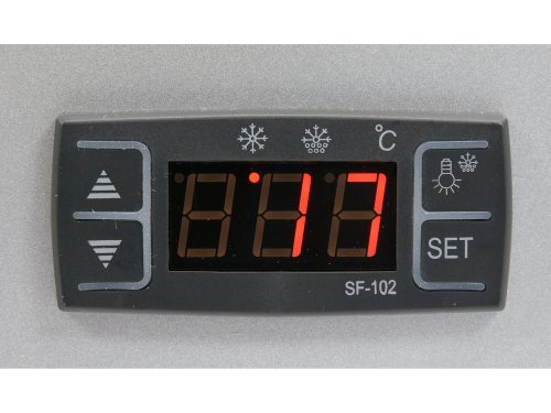 YATO YG-05022 Hűtött vitrin ezüst 100L 680x450x670mm