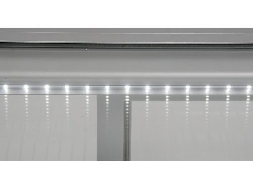 YATO YG-05025 Hűtött vitrin ezüst 120L 680x560x660mm