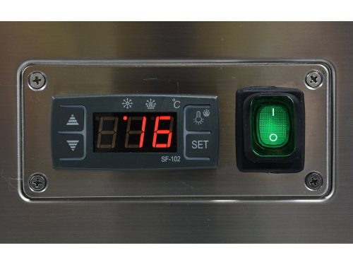 YATO YG-05040 Hűtött vitrin fekete 300L 650x805x1445mm