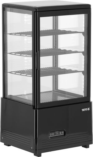YATO YG-05052 Hűtött vitrin 79L 46X41X97 fekete