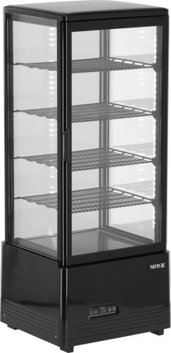 YATO YG-05053 Hűtött vitrin 98L 46X41X112 fekete