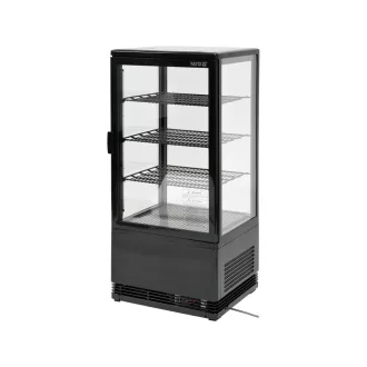 YATO YG-05056 Hűtött vitrin fekete 78L 420x380x960