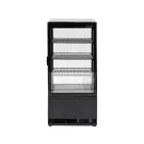 YATO YG-05056 Hűtött vitrin fekete 78L 420x380x960