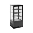 YATO YG-05056 Hűtött vitrin fekete 78L 420x380x960