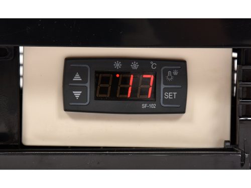 YATO YG-05056 Hűtött vitrin fekete 78L 420x380x960